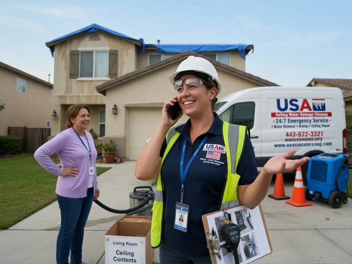 Ceiling Water Damage Restoration Leavenworth, IN FAQs