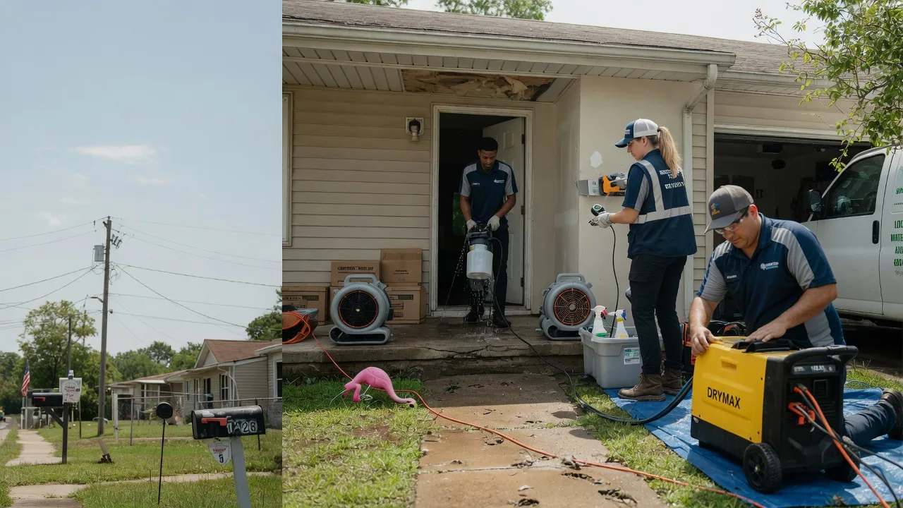 Storm Damage Water Removal in Leavenworth, IN near me